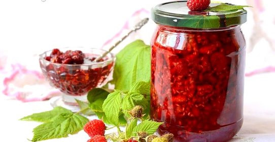 Малина в собственном соку