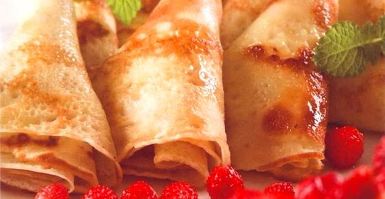 Блины тонкие сладкие