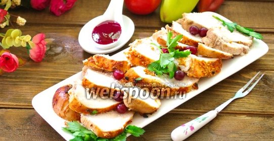 Пасторма куриная с красным вином