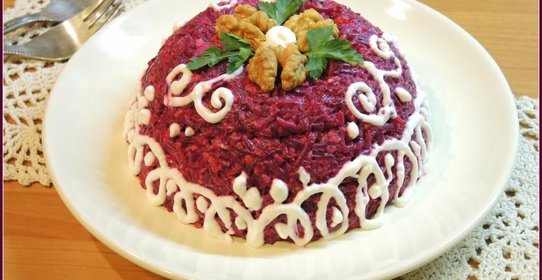 Салат свекольный