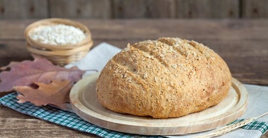 Быстрый овсяный хлеб
