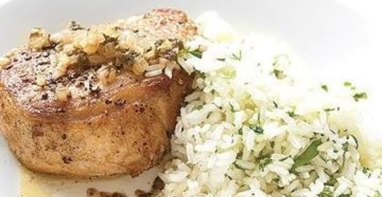 Свиные отбивные с шалфеем