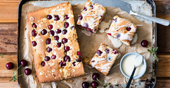 Пирог с вишней