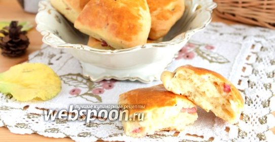 Булочки со шкварками