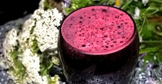 Черничный морс