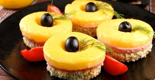 Тосты «Гавайские»