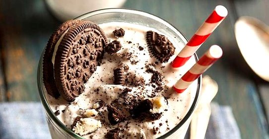 Молочный коктейль с шоколадом