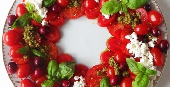 Новогодне-рождественский салат