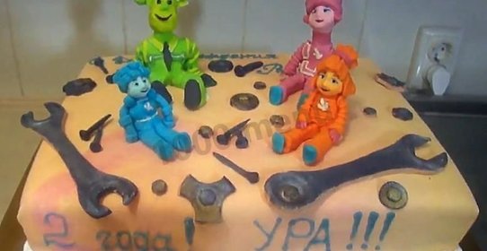 Торт Фиксики