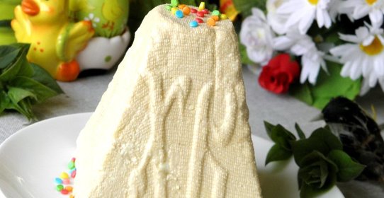 Пасха со сгущенным молоком