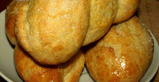 Творожные булочки бездрожжевые