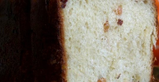 Сдобный хлеб с изюмом