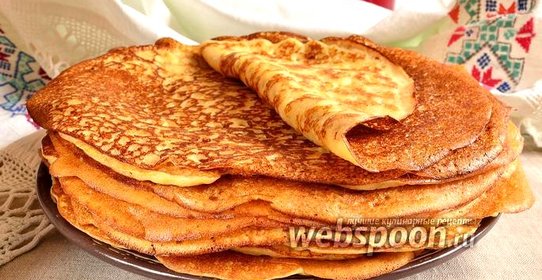 Пшённые блины «Боярские»