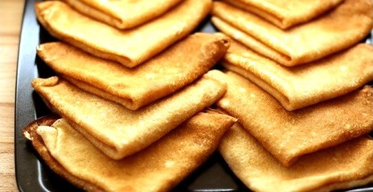 Быстрые блины на ряженке