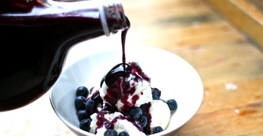 Черничный сироп