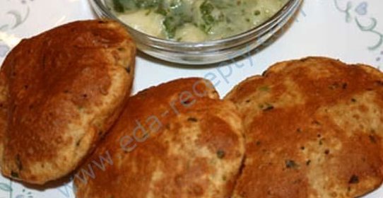 Пури индийские лепешки