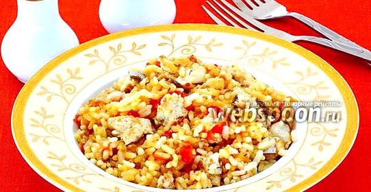 Рыба с рисом по-португальски