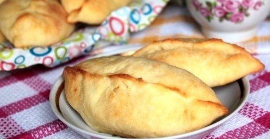 Творожные пирожки печёные