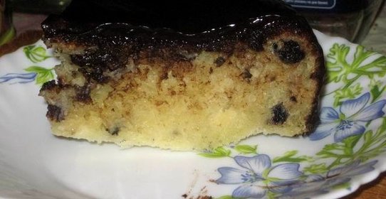 Бисквит на кефире в мультиварке