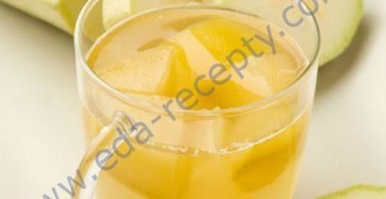 Компот из кабачков со вкусом ананаса