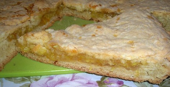 Песочный пирог с апельсинами