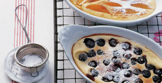 Фруктовый пирог клафути