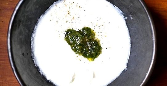 Простокваша с мятной приправой от Сумита Рева Рагуванши