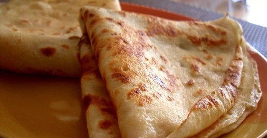 Блины с маслом