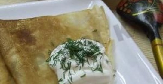 Капустные блины с капустой