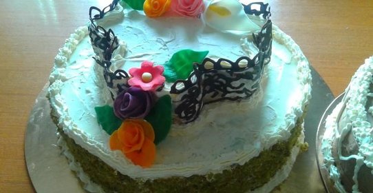 Тортик со шпинатом