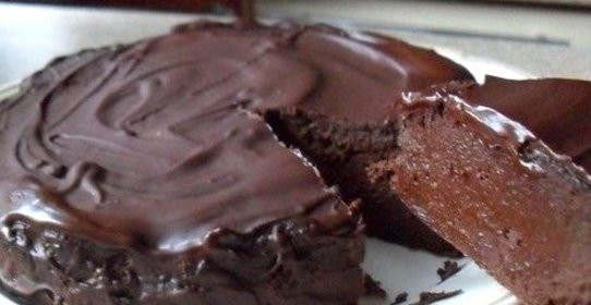 Простой шоколадный торт