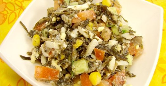 Салат из морской капусты