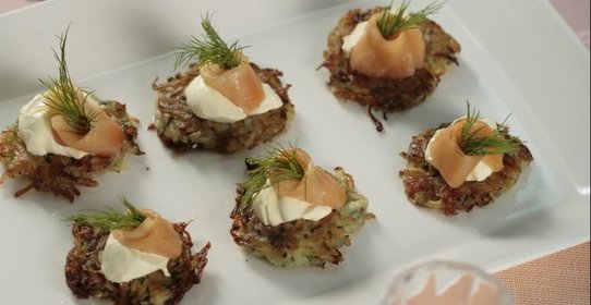 Кружевные картофельные блинчики