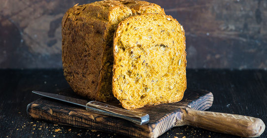 Хлеб на солоде в хлебопечке