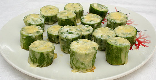 Бочонки из кабачков