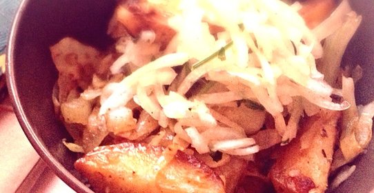 Картофель с капустой по‑ирландски