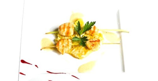 Осетрина в мандариновом соке