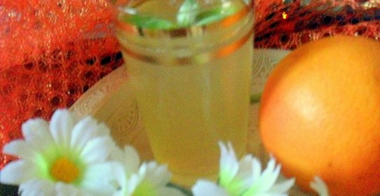 Апельсиново-мятный лимонад