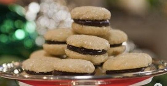 Ванильное печенье-сэндвичи