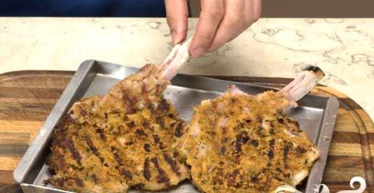 Телячьи отбивные с анчоусами