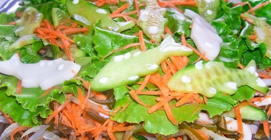 Салат в морском стиле