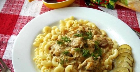 Свинина в пикантном соусе