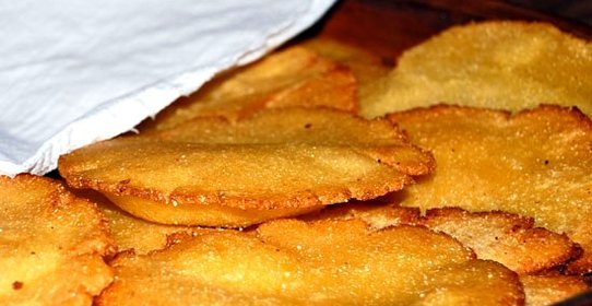 Лепешки в воке