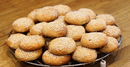 Печенье с кунжутом