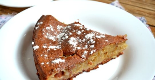 Вишневый пирог на кефире