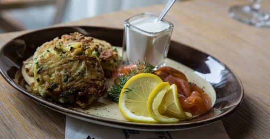 Кабачковые оладьи