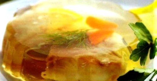 Рыба заливная