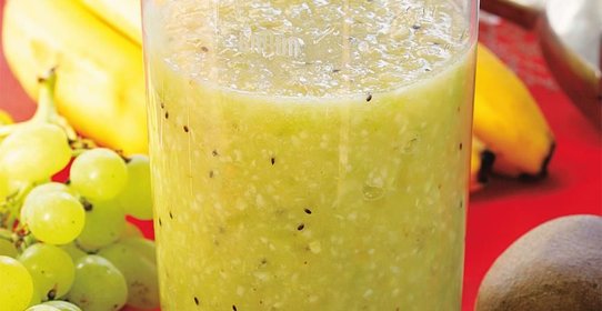 Освежающий яблочный смуфи