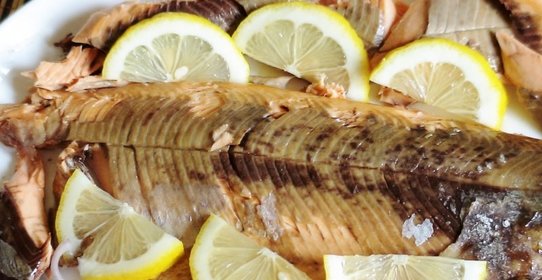 Запеченная рыба в солевой шубке