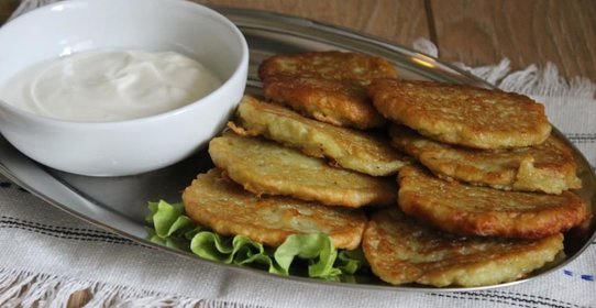 Картофельные оладьи